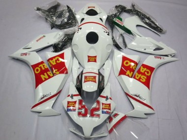 Carena Moto Honda CBR1000RR 2012-2016 - Bianco Rosso Giallo San Carlo