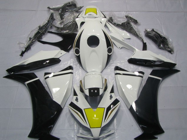 Carena Moto Honda CBR1000RR 2012-2016 - Bianco Giallo Nero Lucido