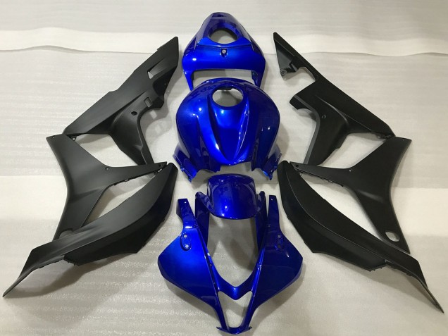 Kit Carena Moto Honda CBR600RR 2007-2008 - Blu Nero Opaco