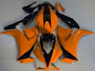 Carena Moto Honda CBR1000RR 2012-2016 - Arancia Nero Lucido