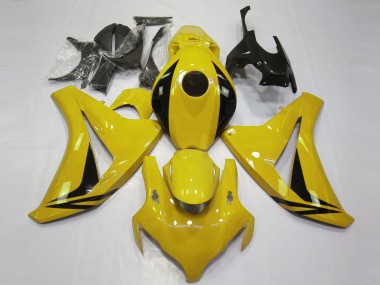 Carena Moto Honda CBR1000RR 2008-2011 - Giallo Nero Lucido OEM Stile