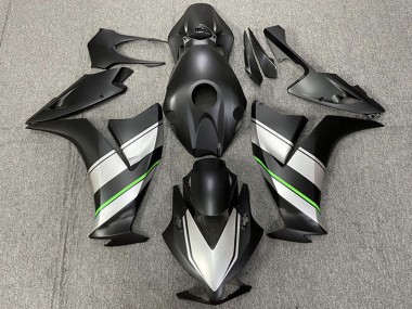 Carena Moto Honda CBR1000RR 2012-2016 - Argento Verde Nero Opaco