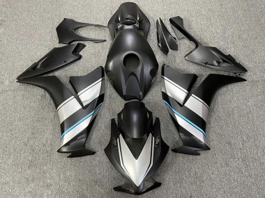 Carena Moto Honda CBR1000RR 2012-2016 - Argento Azzurro Chiaro Nero Opaco