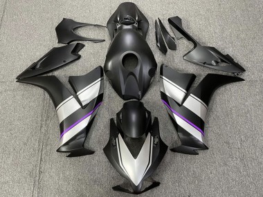 Carena Moto Honda CBR1000RR 2012-2016 - Argento Viola Nero Opaco