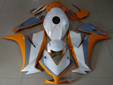 Carena Moto Honda CBR1000RR 2012-2016 - Bianco Arancia Grigio