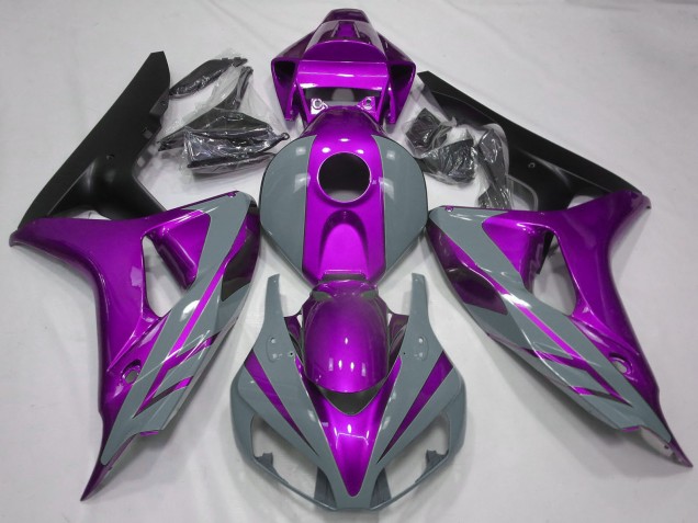 Carena Moto Honda CBR1000RR 2006-2007 - Nardo Grigio Viola Nero Opaco
