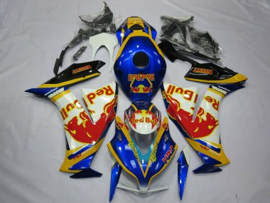 Carena Moto Honda CBR1000RR 2012-2016 - Bianco Blu Giallo Red Bull