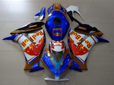 Carena Moto Honda CBR1000RR 2012-2016 - Bianco Blu Oro Red Bull