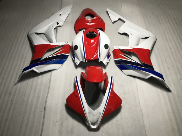 Carena Moto Honda CBR600RR 2007-2008 - Bianco Rosso Blu Scuro Nero OEM Stile