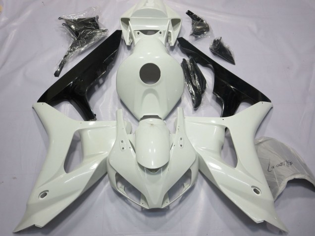 Carena Moto Honda CBR1000RR 2006-2007 - Bianco Nero Lucido