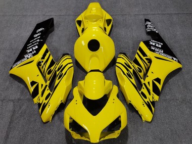 Carena Moto Honda CBR1000RR 2004-2005 - Giallo Nero Lucido Fiamma