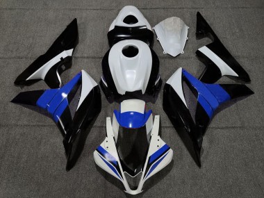 Carena Moto Honda CBR600RR 2007-2008 - Bianco Blu Nero Lucido