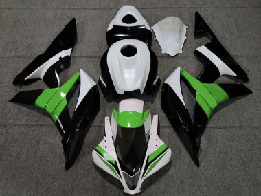 Carena Moto Honda CBR600RR 2007-2008 - Bianco Verde Nero Lucido
