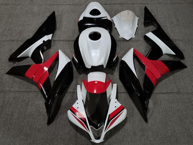Carena Moto Honda CBR600RR 2007-2008 - Bianco Rosso Nero Lucido