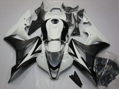 Kit Carena Moto Honda CBR600RR 2007-2008 - Bianco Nero Opaco