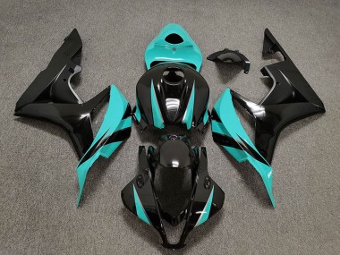 Carena Moto Honda CBR600RR 2007-2008 - Ciano Blu Nero Lucido