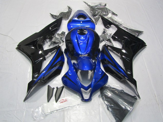 Kit Carena Moto Honda CBR600RR 2007-2008 - Blu Nero Lucido