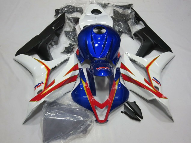 Carena Moto Honda CBR600RR 2007-2008 - Bianco Rosso Blu HRC