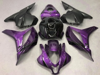 Carena Moto Honda CBR600RR 2009-2012 - Viola Nero Lucido OEM Stile