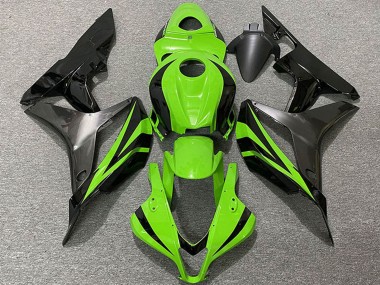 Carena Moto Honda CBR600RR 2007-2008 - Verde Nero Lucido Grigio OEM Stile