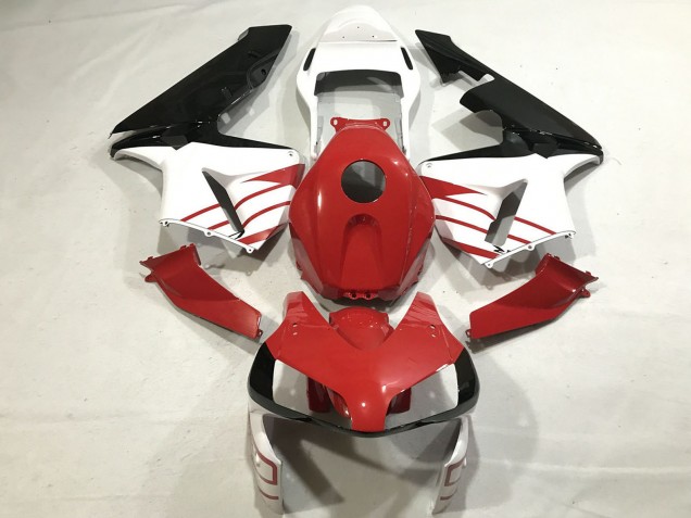 Carena Moto Honda CBR600RR 2003-2004 - Bianco Rosso Nero Lucido