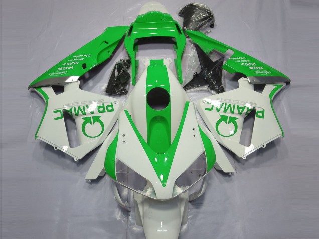 Carena Moto Honda CBR600RR 2003-2004 - Bianco Verde Pramac