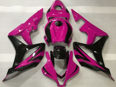Carena Moto Honda CBR600RR 2007-2008 - Rosa Nero Lucido OEM Stile
