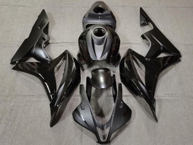 Carena Moto Honda CBR600RR 2007-2008 - Nero Lucido Nero Opaco
