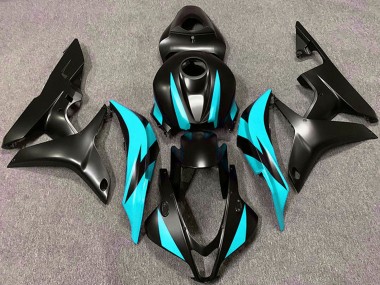 Carena Moto Honda CBR600RR 2007-2008 - Ciano Blu Nero Opaco