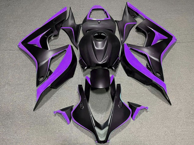 Carena Moto Honda CBR600RR 2007-2008 - Viola Nero Opaco