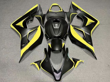 Carena Moto Honda CBR600RR 2007-2008 - Giallo Nero Opaco