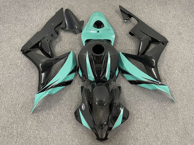 Carena Moto Honda CBR600RR 2007-2008 - Mint Verde Nero Lucido