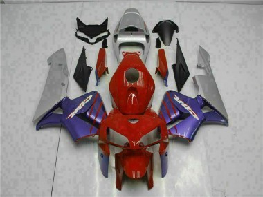 Carene Moto Honda CBR600RR 2005-2006 - Rosso Viola Grigio