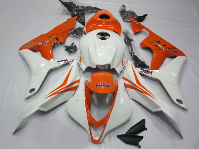 Carena Moto Honda CBR600RR 2007-2008 - Bianco Arancia HRC