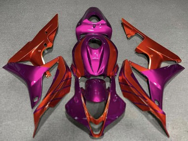 Carena Moto Honda CBR600RR 2007-2008 - Viola Rosso