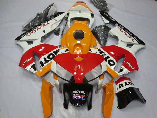 Carena Moto Honda CBR600RR 2005-2006 - Bianco Repsol