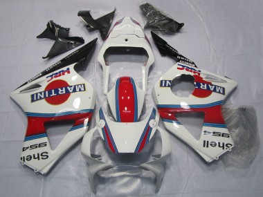 Carena Moto Honda CBR954RR 2002-2003 - Bianco Rosso Nero Martini