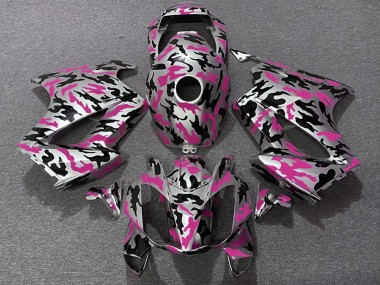 Carena Moto Honda VFR 800 2002-2013 - Rosa Camouflage