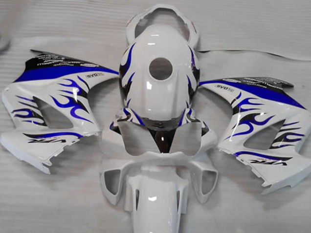 Carena Moto Honda VFR 800 2002-2013 - Bianco Blu Fiamma