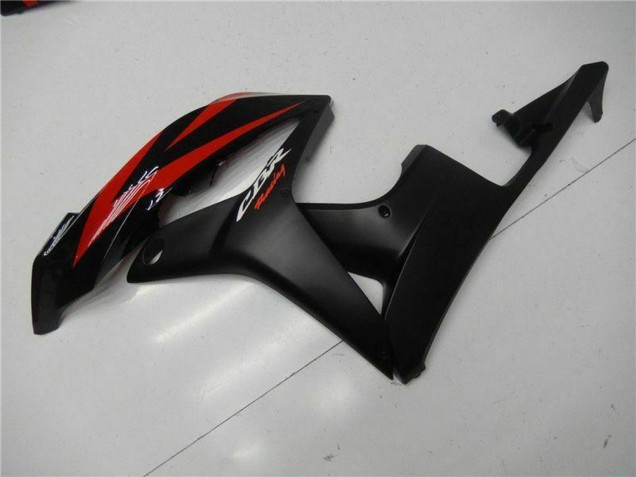 Carene Moto Honda CBR600RR 2007-2008 - Rosso Nero Opaco Decals