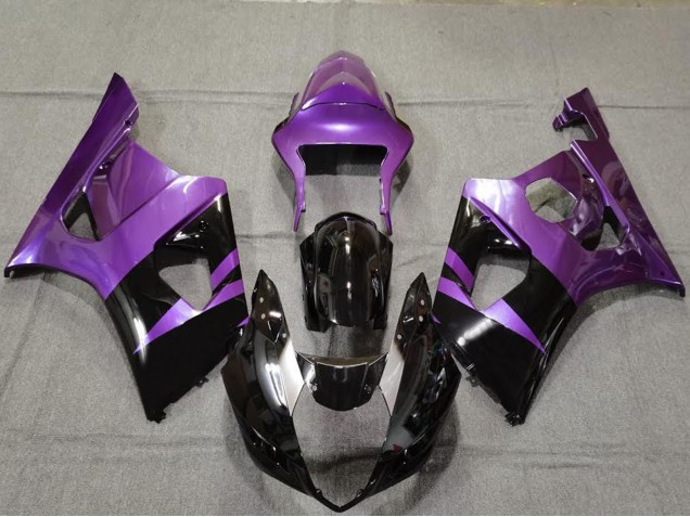 Carena Moto Suzuki GSXR 1000 2003-2004 - Viola Nero Lucido