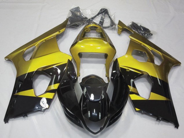 Carena Moto Suzuki GSXR 1000 2003-2004 - Giallo Nero Lucido
