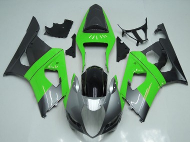 Carena Moto Suzuki GSXR 1000 2003-2004 - Verde Argento Nero
