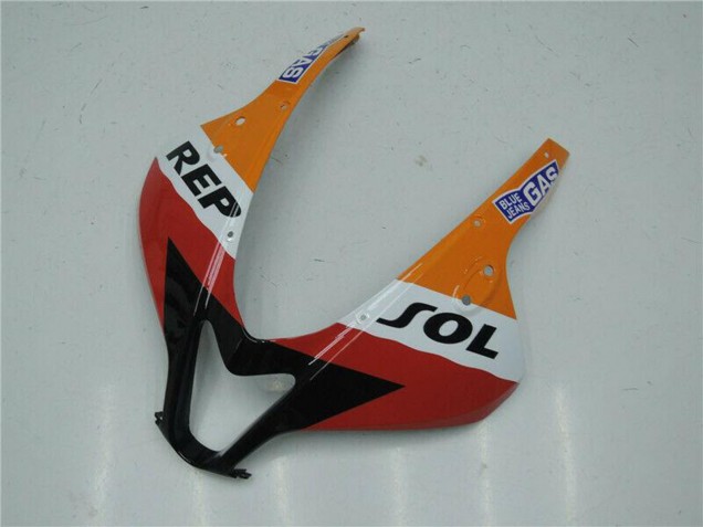 Kit Carene Moto ABS Honda CBR600RR 2007-2008 - Arancia Bianco Rosso Nero Lucido Repsol