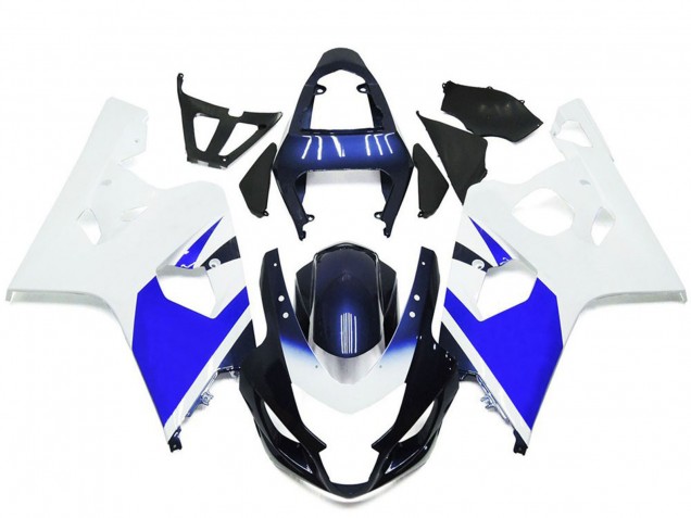 Carena Moto Suzuki GSXR 600 / GSXR 750 2004-2005 - Bianco Blu