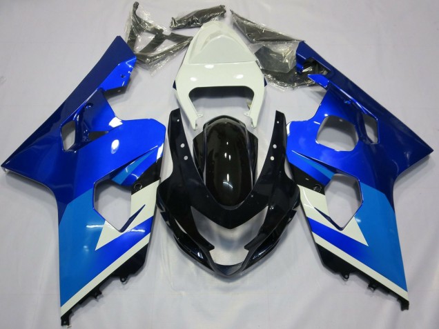 Carena Moto Suzuki GSXR 600 / GSXR 750 2004-2005 - Bianco Blu Nero