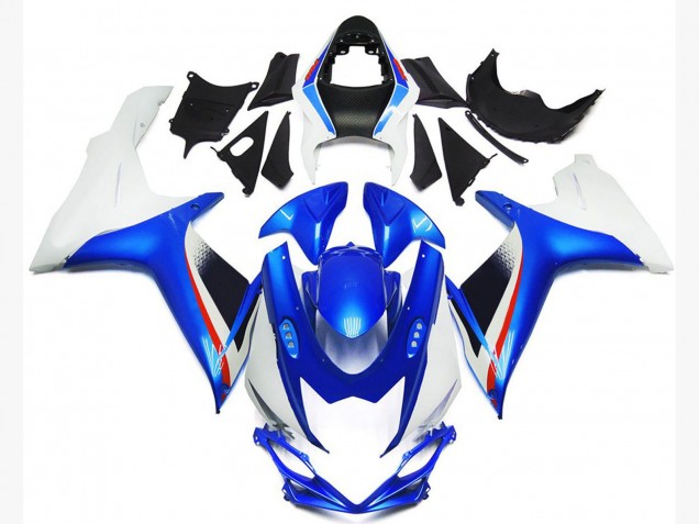 Carena Moto Suzuki GSXR 600 / GSXR 750 2011-2024 - Bianco Blu Rosso