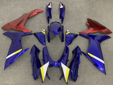 Carena Moto Suzuki GSXR 600 / GSXR 750 2011-2024 - Blu Rosso Bianco Giallo