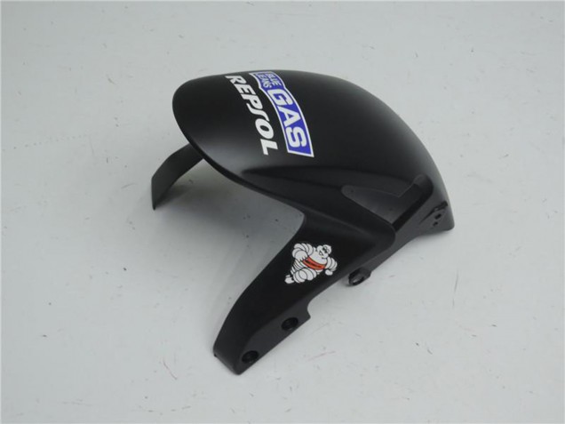 Carene Moto Honda CBR600RR 2007-2008 - Nero Opaco Argento Grigio Repsol