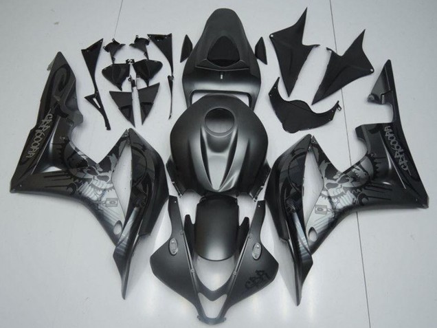 Carene Moto Honda CBR600RR 2007-2008 - Nero Opaco Graffiti